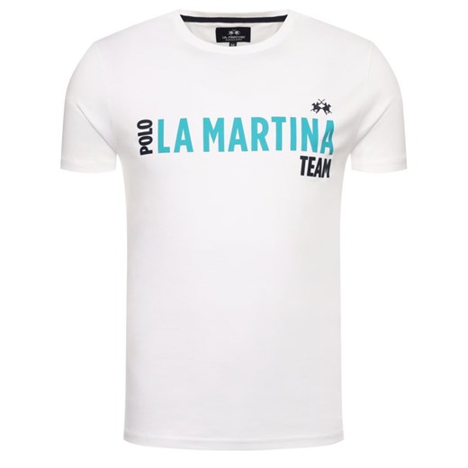 T-shirt męski La Martina na wiosnę z krótkim rękawem 