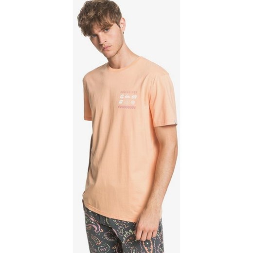 T-shirt męski Quiksilver różowy 
