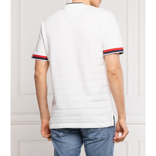 T-shirt męski Tommy Jeans z krótkim rękawem bez wzorów 