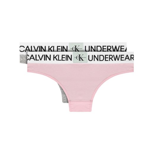 Majtki damskie Calvin Klein Underwear z napisem 