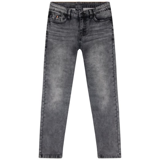 Mayoral spodnie dziewczęce szare z jeansu 