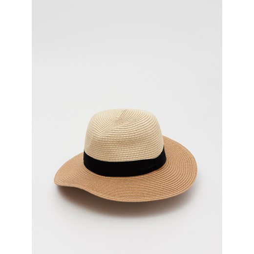 Mohito - Dwukolorowy kapelusz z taśmą - Wielobarwny