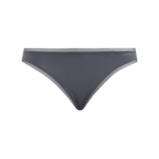 Calvin Klein Underwear Stringi Thong 000QF1666E Szary