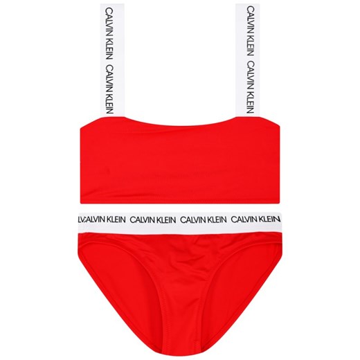 Calvin Klein Swimwear Strój kąpielowy G80G800300 Czerwony