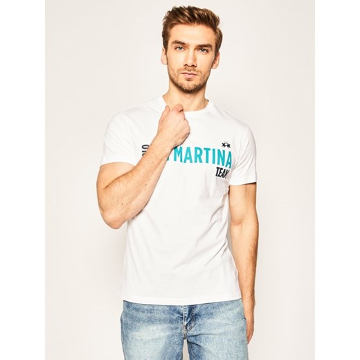 La Martina t-shirt męski z krótkim rękawem 