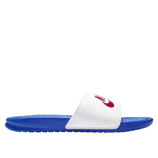 Klapki męskie Nike sportowe niebieskie