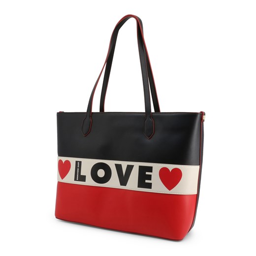 Shopper bag Love Moschino na ramię mieszcząca a7 bez dodatków 