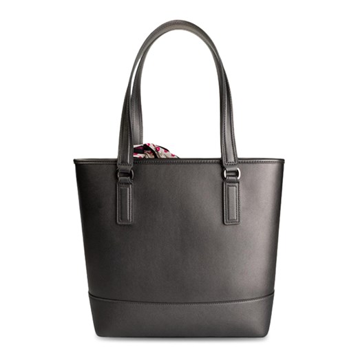Shopper bag Love Moschino czarna mieszcząca a8 na ramię elegancka matowa 