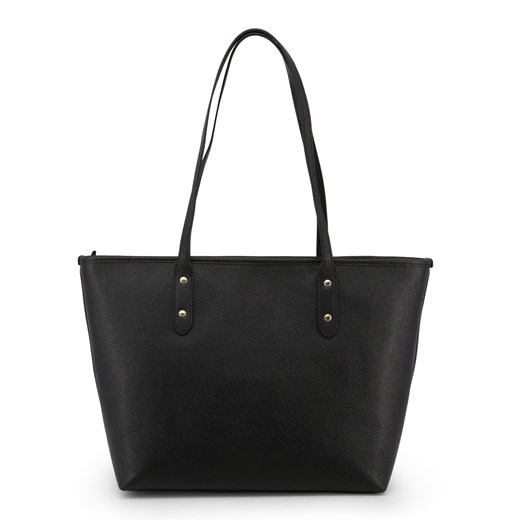 Shopper bag Coach elegancka bez dodatków mieszcząca a4 