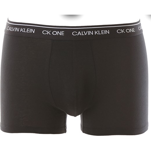 Czarne majtki męskie Calvin Klein z bawełny 