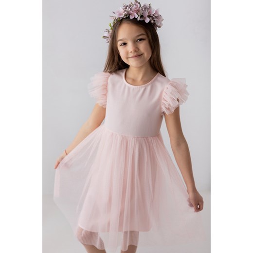 Pastelowa sukienka dla dziewczynki z tiulem 104 Wiosna/Lato Myprincess / Lily Grey   myprincess.pl