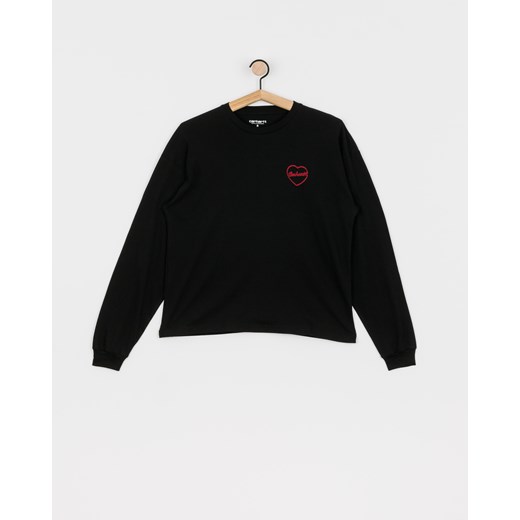 Longsleeve Carhartt WIP Eve Heart Wmn (black/etna red)  Carhartt Wip XS Roots On The Roof