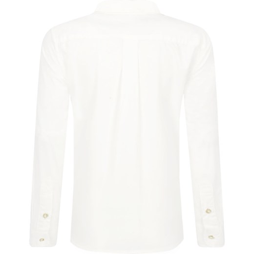 Koszula chłopięca biała Polo Ralph Lauren bez wzorów na wiosnę 