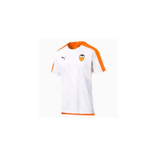 T-shirt męski Puma z krótkim rękawem biały w sportowym stylu 