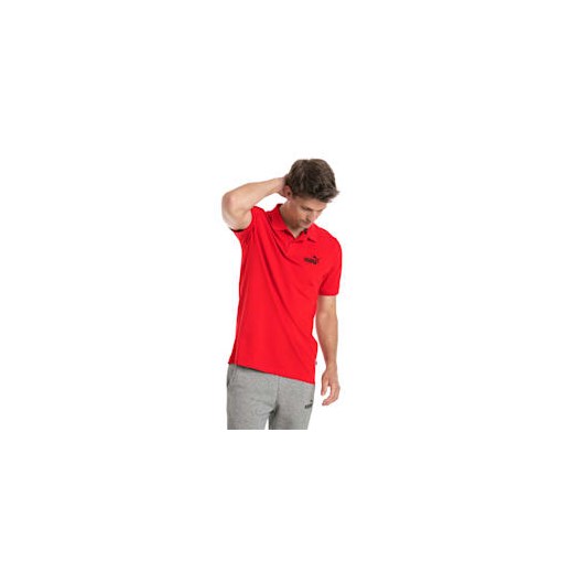 T-shirt męski Puma z krótkim rękawem czerwony sportowy 