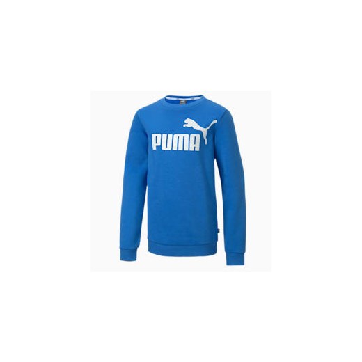 Bluza chłopięca Puma niebieska bawełniana 