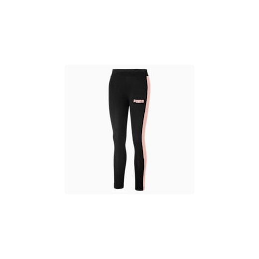 PUMA Contrast Women's Leggings, Czarny, Odzież