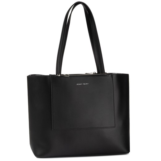 Shopper bag elegancka bez dodatków duża na ramię 