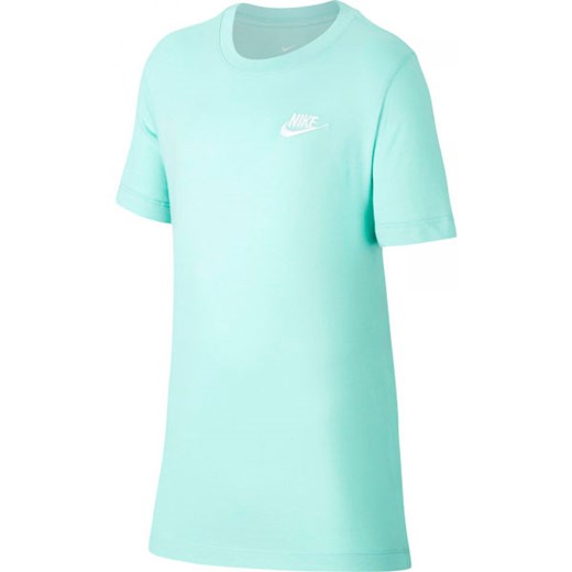 T-shirt chłopięce Nike turkusowy 