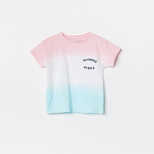 Odzież dla niemowląt różowa Reserved z bawełny dla dziewczynki 