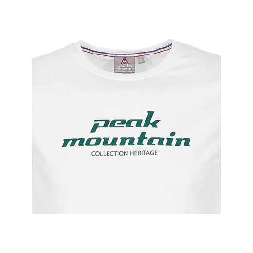 T-shirt męski Peak Mountain bawełniany 