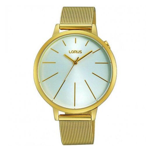 Złoty zegarek Lorus analogowy 
