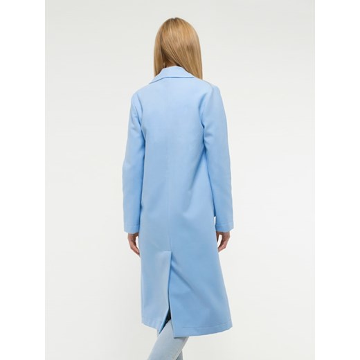 Płaszcz w kolorze błękitnym