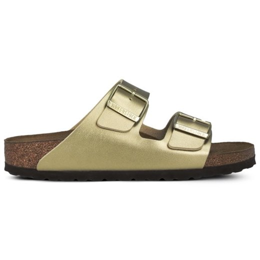 Klapki damskie Birkenstock bez wzorów na płaskiej podeszwie