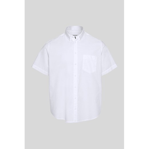 C&A Koszula-Regular Fit-przypinany kołnierzyk-bawełna bio, Biały, Rozmiar: 3XL