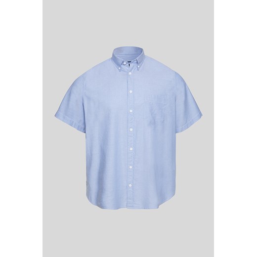 C&A Koszula-Regular Fit-przypinany kołnierzyk-bawełna bio, Niebieski, Rozmiar: 3XL