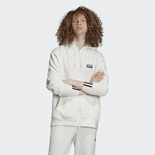 Bluza męska Adidas biała bez wzorów