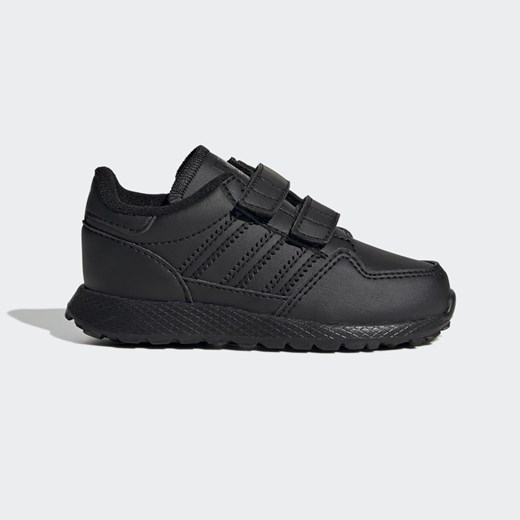 Buty sportowe dziecięce czarne Adidas na rzepy 