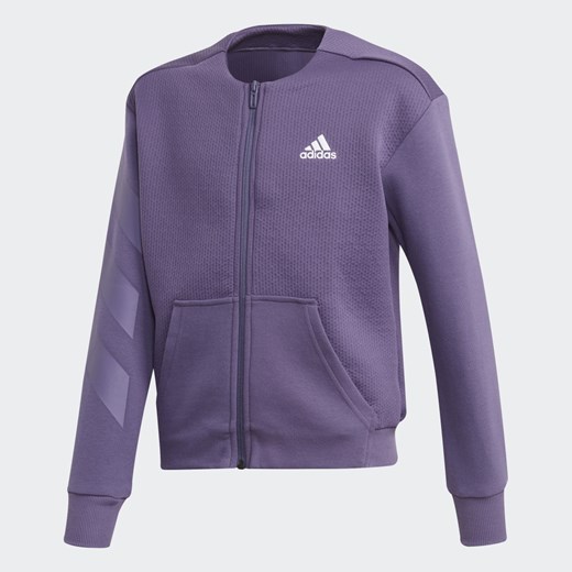 Bluza chłopięca fioletowa Adidas 