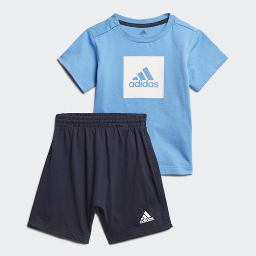 Odzież dla niemowląt Adidas w nadruki z dzianiny 