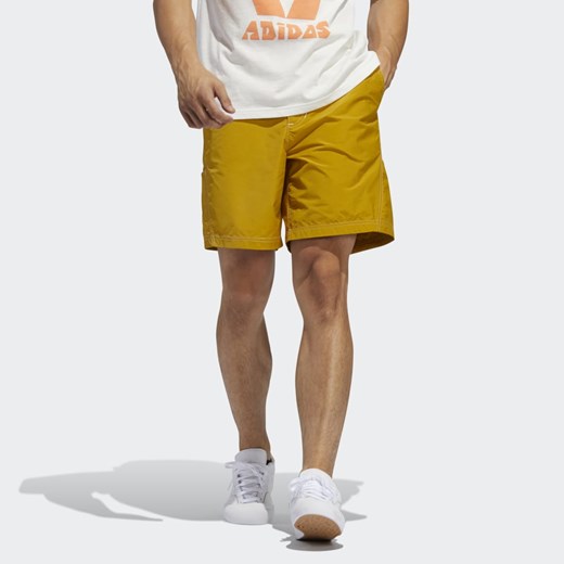 Spodenki męskie żółte Adidas 