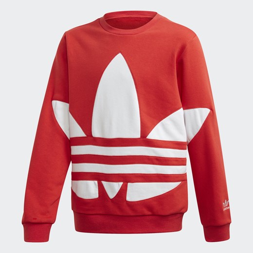 Bluza chłopięca czerwona Adidas 