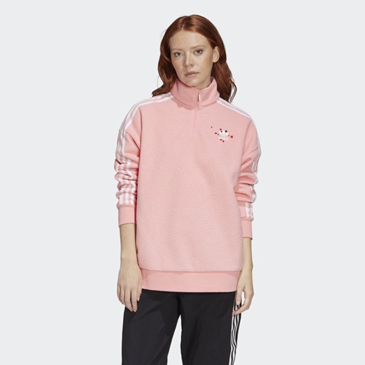 Bluza damska różowa Adidas 