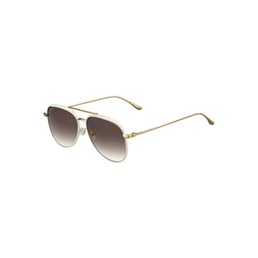 Okulary przeciwsłoneczne "RETO/S" w kolorze biało-złotym