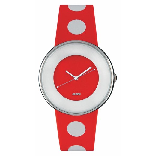 Zegarek Alessi Luna wzór Red & White 
