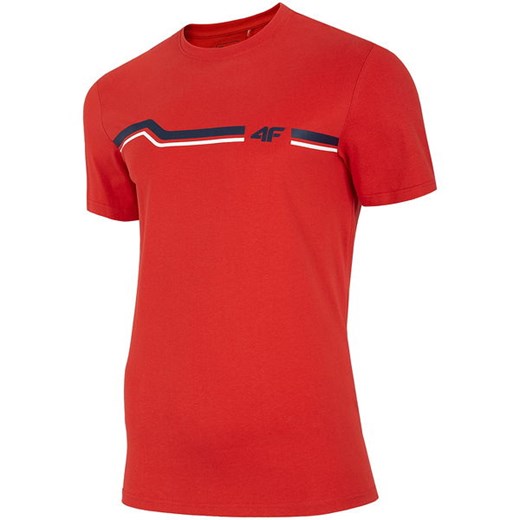 Koszulka męska H4L20 TSM024 4F (czerwona) 4F  XL SPORT-SHOP.pl promocja 