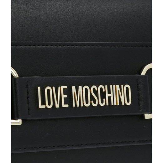 Listonoszka Love Moschino średnia bez dodatków elegancka na ramię 