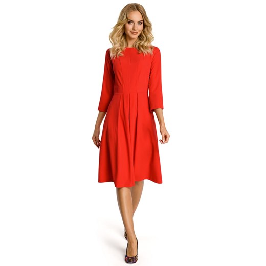 M335 sukienka czerwona ze sklepu Świat Bielizny w kategorii Sukienki - zdjęcie 85529085