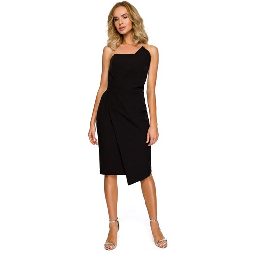 M409 Sukienka gorsetowa - mała czarna ze sklepu Świat Bielizny w kategorii Sukienki - zdjęcie 85529746