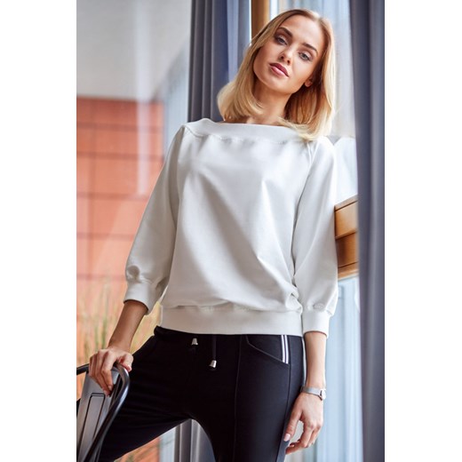 Bluza damska Moe casualowa z dzianiny