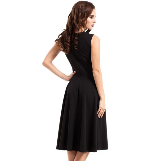 MOE271 sukienka czarna  Moe XL (42) Świat Bielizny