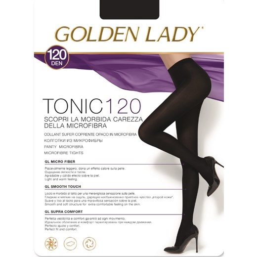 RAJSTOPY GOLDEN LADY TONIC 120 ze sklepu Świat Bielizny w kategorii Rajstopy - zdjęcie 85552907