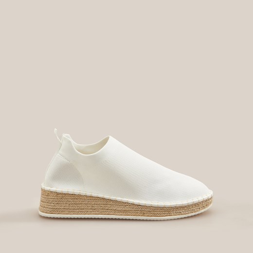 Espadryle damskie Reserved casual bez wzorów 