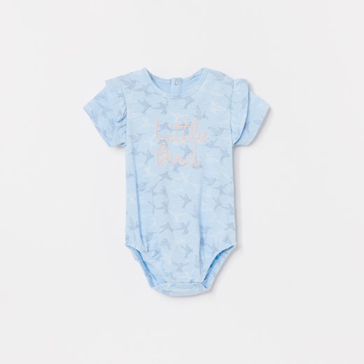 Odzież dla niemowląt Reserved niebieska bawełniana dla dziewczynki 