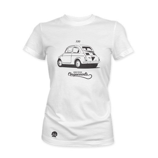 Koszulka damska z Fiat 500 Grande Passione