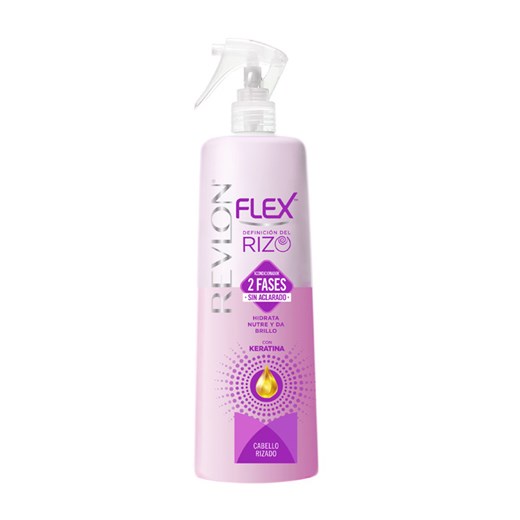 Revlon Flex 2 Stage No Rinse Conditioner With Keratin For Curly Hair Spray 400ml  Revlon  promocja Gerris 
